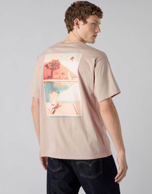 Levi's Vintage - T-shirt in cotone grigia con grafica