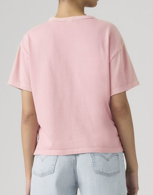 Levi's – Vintage-T-Shirt in Rosa, 3 von 4
