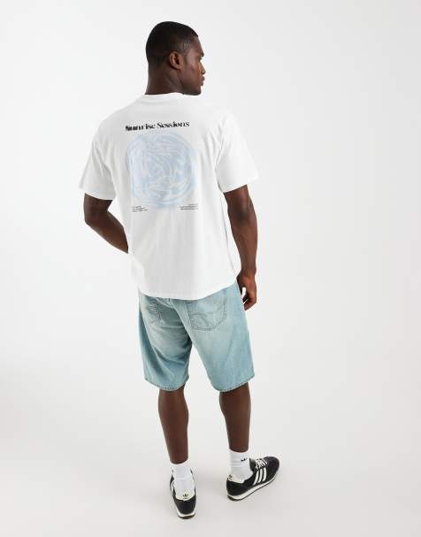 Levi's - Vintage T-shirt met grafische print in wit - view 1