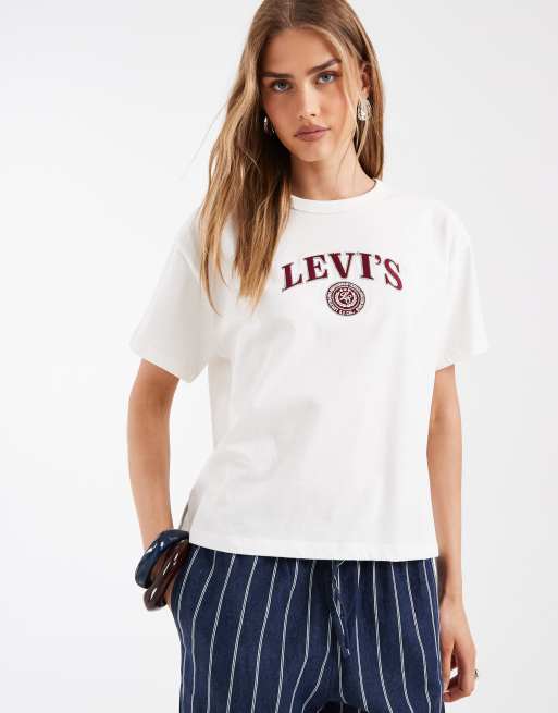 Levi's Vintage T-Shirt mit Grafikprint in Weiß, 2 von 4