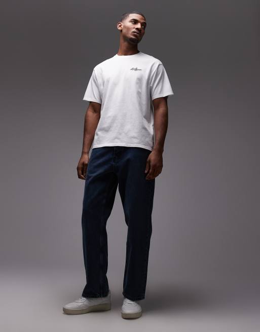 Levi's – Vit t-shirt i vintage fit med cowboytryck baktill, 2 av 5