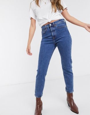 levi wedgie high rise jeans