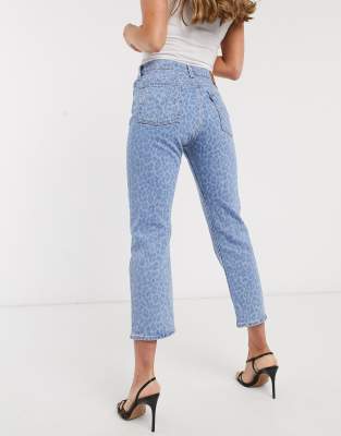 wedgie high rise straight leg jean 