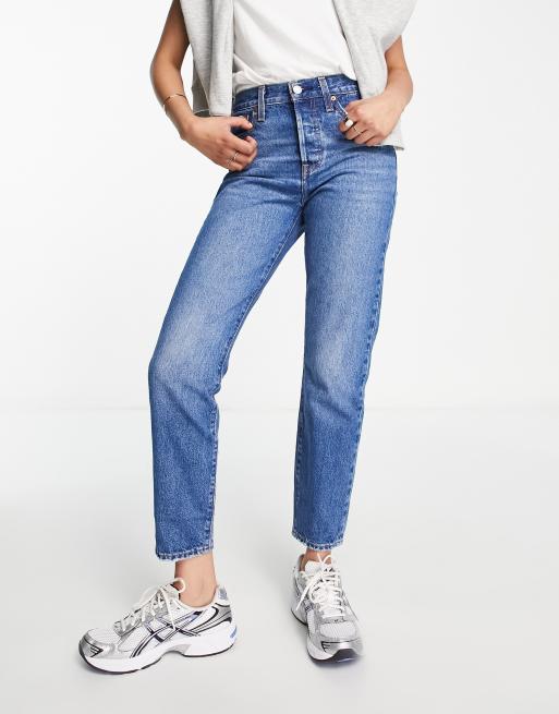 Wedgie Icon Fit Ankle Women's Jeans - Medium Wash