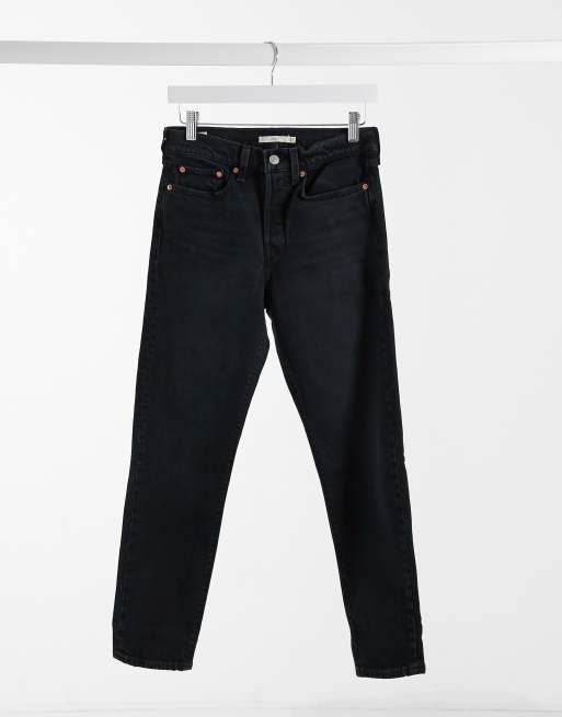 Levi's Wedgie Straight Jeans Black Sprout Karen Walker, 48%, 55% OFF