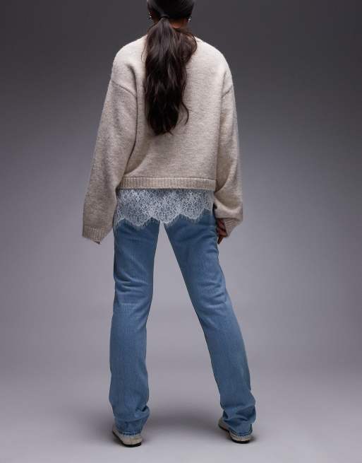 Levi's – Wedgie – Jasnoniebieskie obcisłe jeansy , 3 z 5