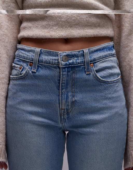 Levi's – Wedgie – Jasnoniebieskie obcisłe jeansy , 4 z 5