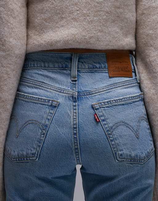 Levi's - Wedgie - Lyseblå smalle jeans , 5 af 5