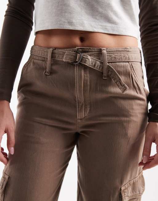 Levi's – Weite Dad-Cargohose in Braun, 4 von 5