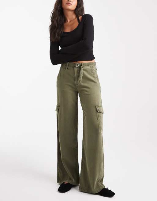 Levi's – Weite Dad-Cargohose in Khaki, 4 von 5