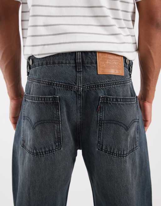Levi's – Weite Jeans in Dunkelblau mit abgerundetem Beinschnitt, 5 von 5