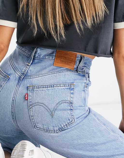 Levi's – Weite Jeans in Karottenform mit hohem Bund in mittlerer Waschung, 2 von 4