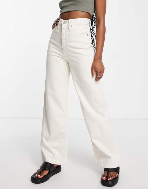 Levi's Well Thread high loose jean in ecru | ASOS