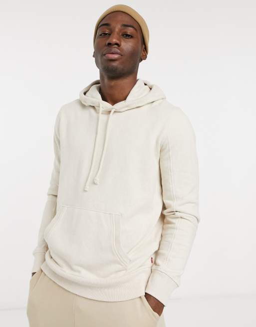 Levi's Well Thread hoodie in beach break cotton hemp | ASOS