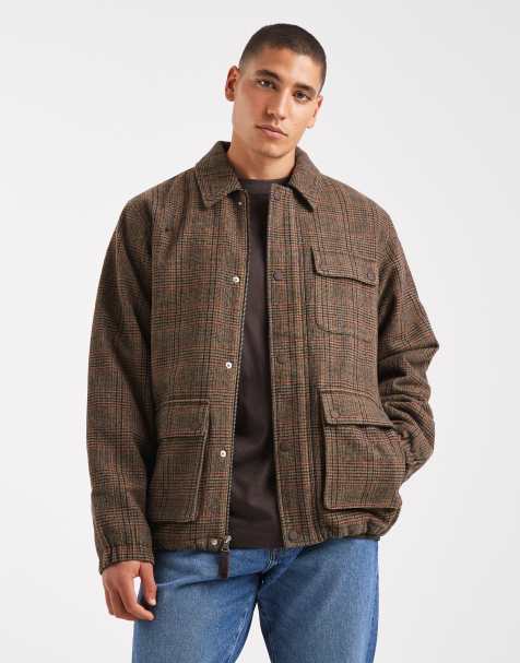 Levi's - Wells - Veste à carreaux fonctionnelle et isolante - Marron - view 1