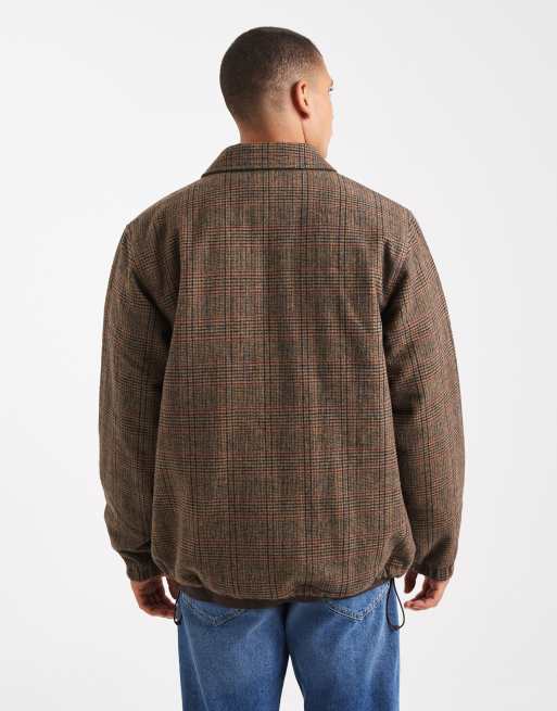 Levi's - Wells - Veste à carreaux fonctionnelle et isolante - Marron, 3 de 5