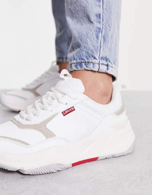 Levi s West chunky trainers in white ASOS