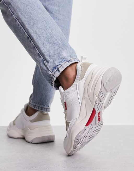 Levi's West chunky trainers in white | ASOS