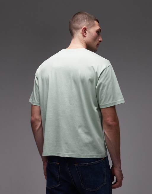 Levi's western logo graphic t-shirt in green, 3 of 5