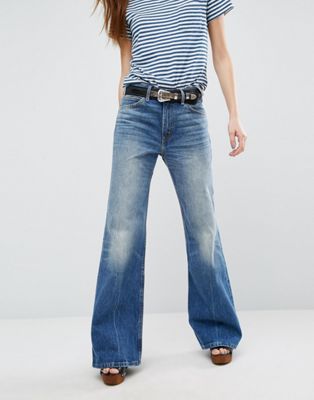 levi's vintage wide leg jeans