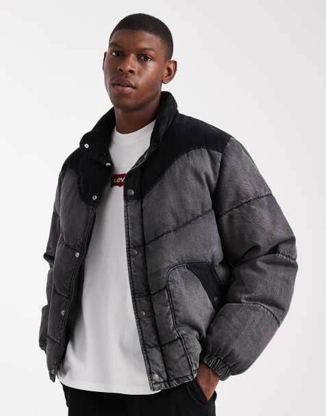 Levi's - Wild West - Doudoune courte - Anthracite - view 1