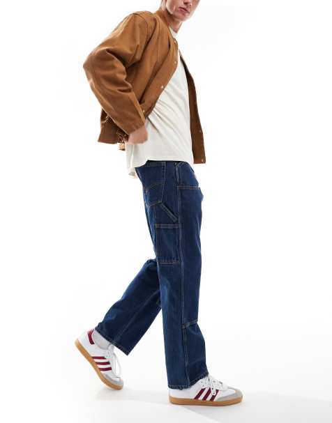 Levi's - Workwear 565 - Jeans ampi color blu scuro con inserto sulle ginocchia - view 1