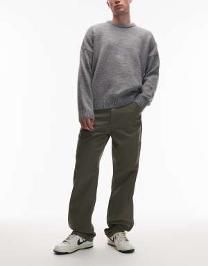 Levi's Workwear 568 loose carpenter trousers in khaki