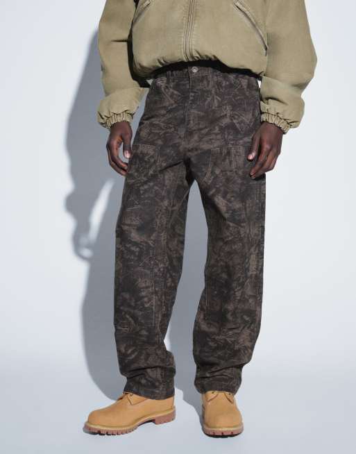 Levi's - Workwear 568 Loose - Jeans ampi mimetici con tessuto doppiato sul ginocchio, 2 di 9