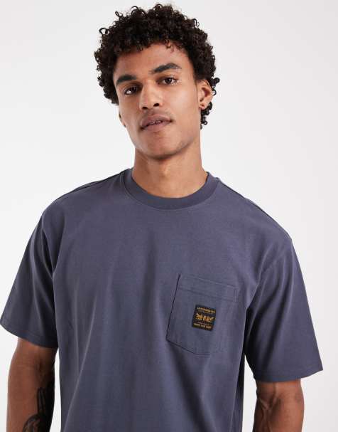 Levi's – Workwear – Blå t-shirt med ficka - view 1