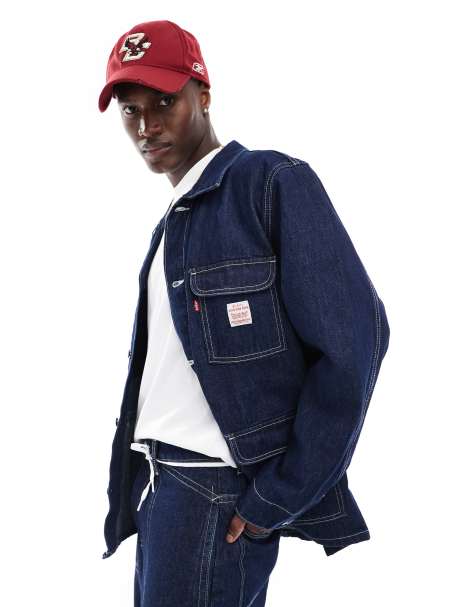 Levi's - Workwear - Broadway Engineer - Denim jas in marineblauw - view 1