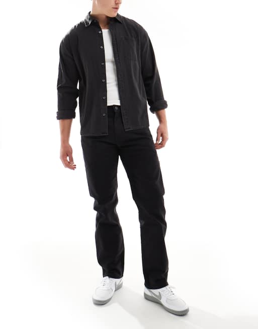 Levi's Workwear capsule 505 Utility straight canvas pants in black