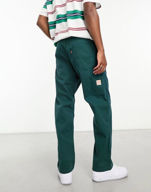 Levi's Workwear capsule 568 Stay Loose carpenter pants in blue