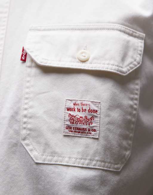Levi's Workwear capsule dalton short sleeve label logo