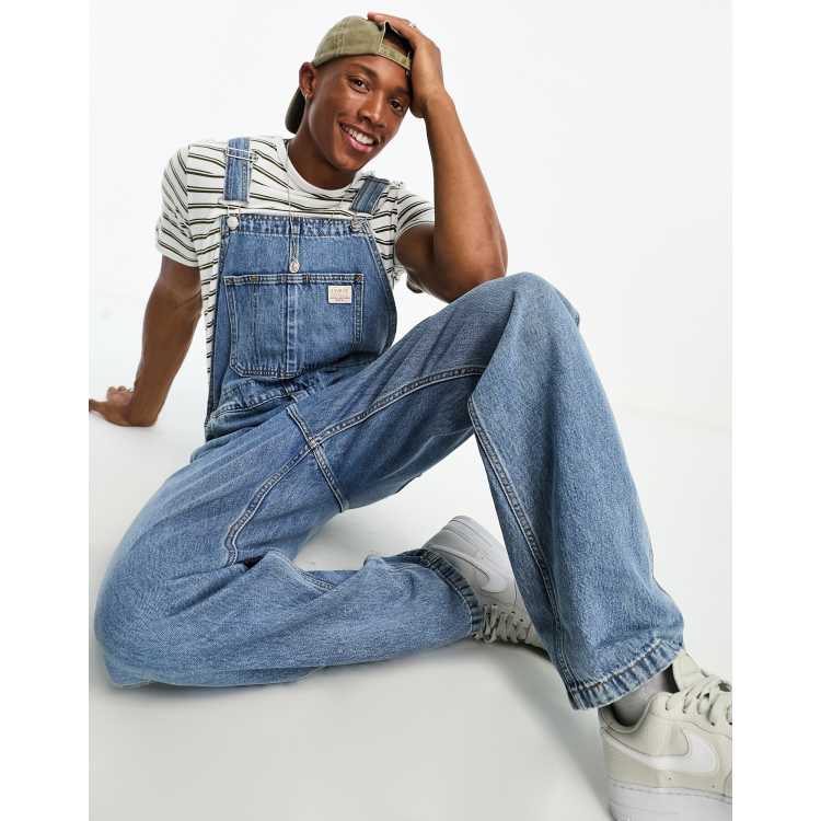 Levis baggy best sale overalls