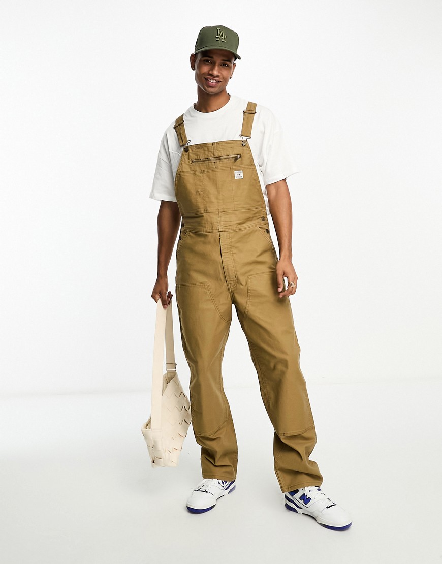 Levi’s Workwear Capsule overalls in tan-Brown