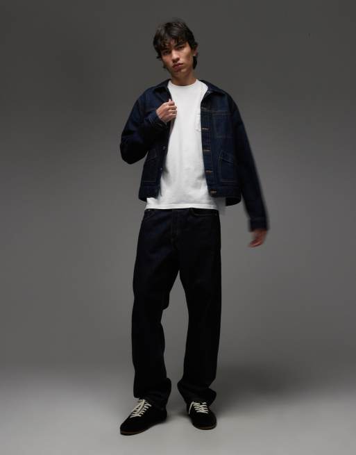 Levi's – Workwear Capsule – Oversize-T-Shirt in Weiß mit Logo, 2 von 5