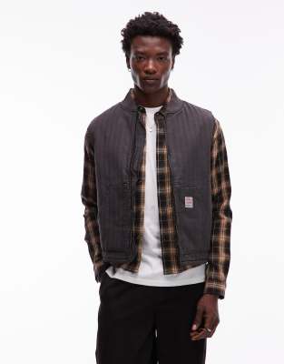 Levi's - Workwear Capsule - Sansome Double Duty - Veste sans manches - Noir