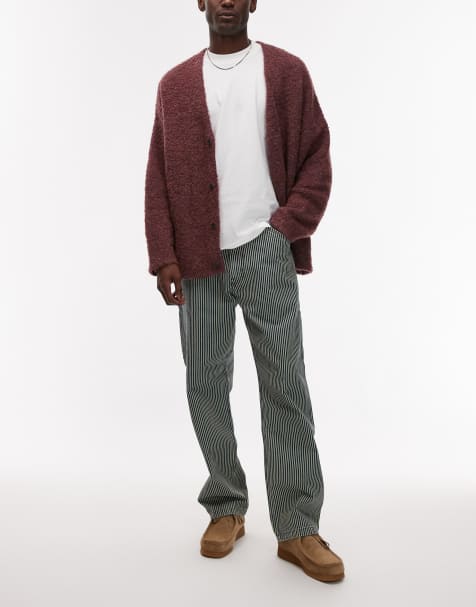 Levi's - Workwear Capsule 568 - Jean droit style charpentier à rayures hickory - Bleu moyen - view 1