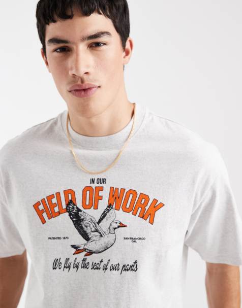 Levi's Workwear grafisk T-shirt i grå - view 1
