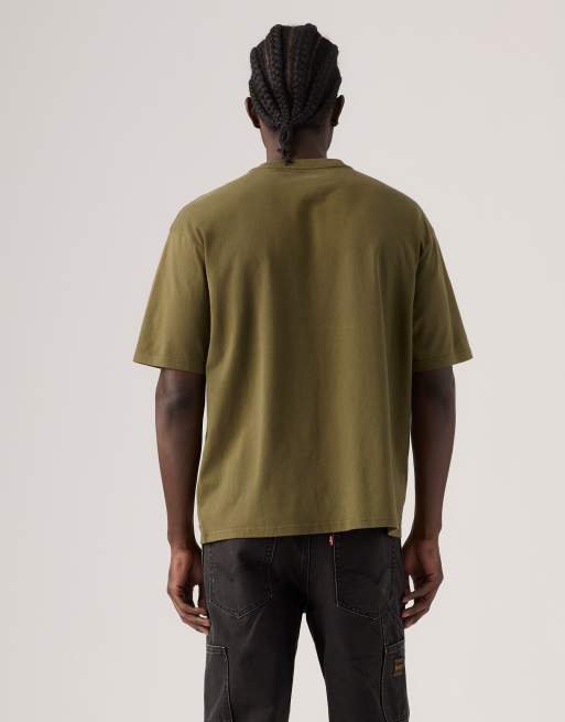 Levi's Workwear graphic tee in green, 2 of 4