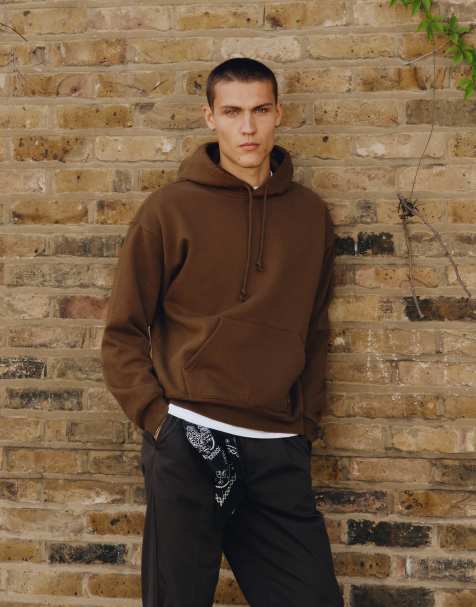 Levi's Workwear hoodie in brown - view 1