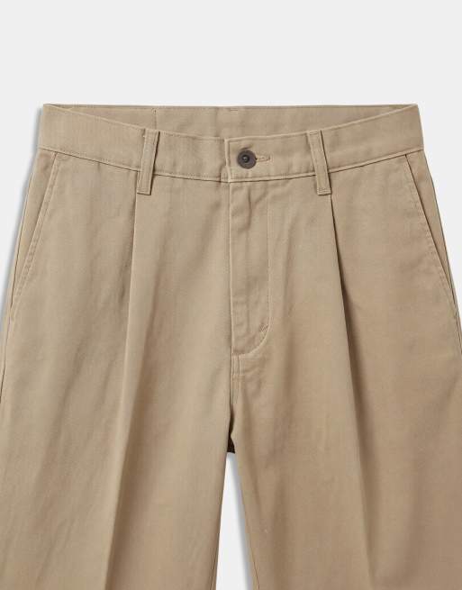 Levi's Workwear luźne plisowane chinosy w beżu, 9 z 9