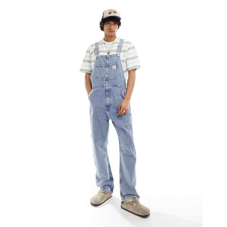 Levi's Workwear Overall dungarees in light blue wash denim