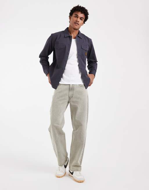 Levi's Workwear pocket shirt in charcoal, 4 of 5