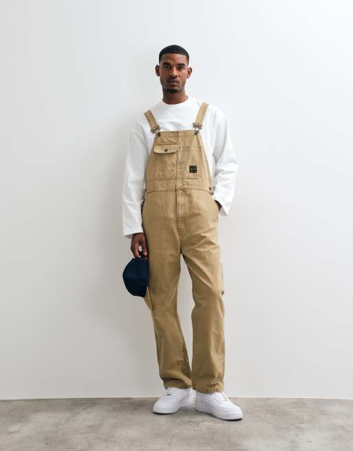 Levi's Workwear salopette ampia color cammello, 1 di 5