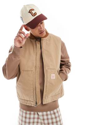 LEVI'S WORKWEAR SANSOME PADDED CANVAS VEST 