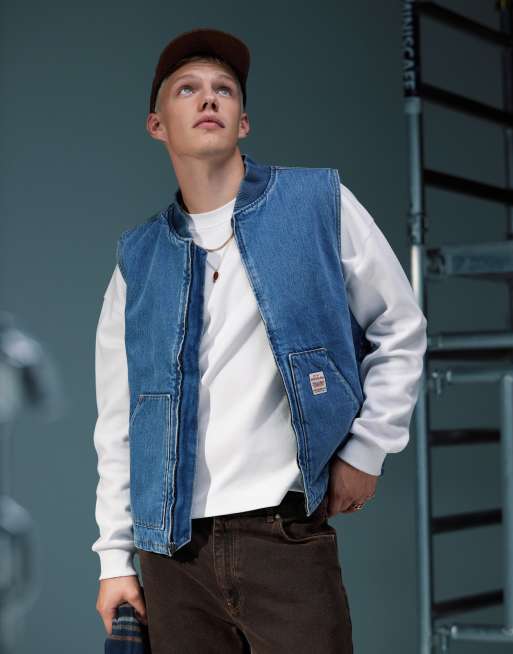 Levis vest en jean sale