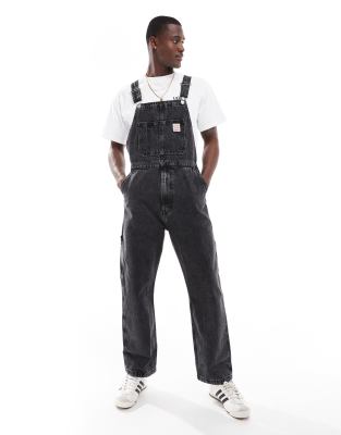 Levi's Levi's Workwear straight dungaree jeans in black