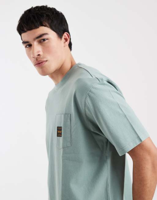 Levi's Workwear t-shirt med ficka i grönt, 4 av 5