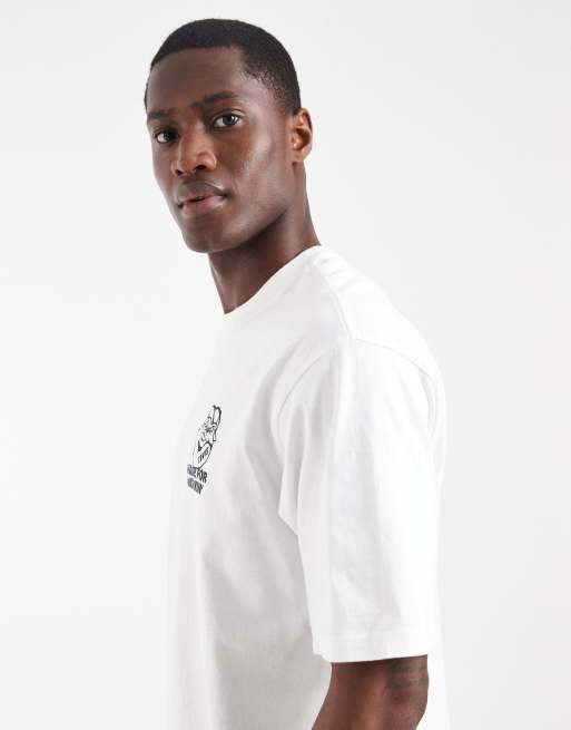 Levi's Workwear T-Shirt mit Grafik-Print auf der Brust in Weiß, 4 von 5